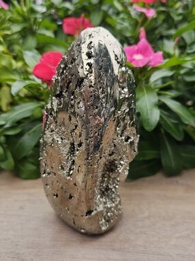 Polished Pyrite Free Form Home Accent